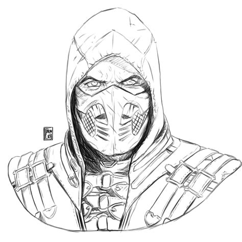 mortal kombat drawings|mortal kombat sketches.